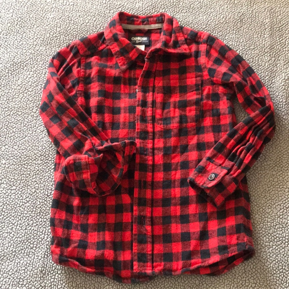Oshkosh Little Boy Flannel